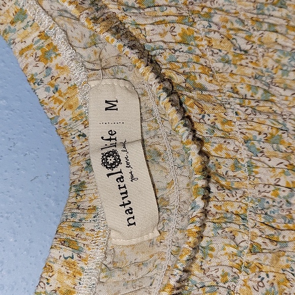 Natural Life yellow/green flower design jumpsuit - Picture 6 of 6